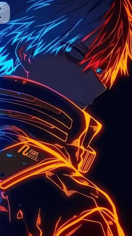 ai character: shoto 😍✨🌹 background