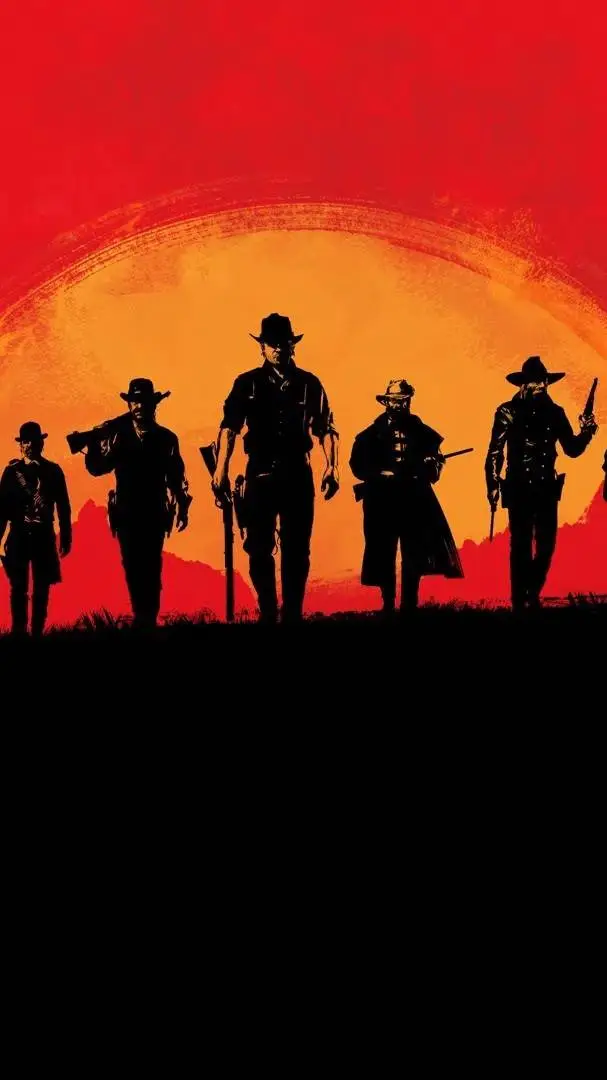 ai character: wild west RDR2 background