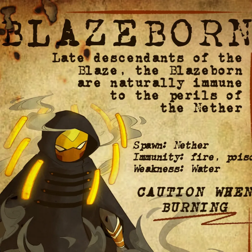 chat with ai character: Blazeborn