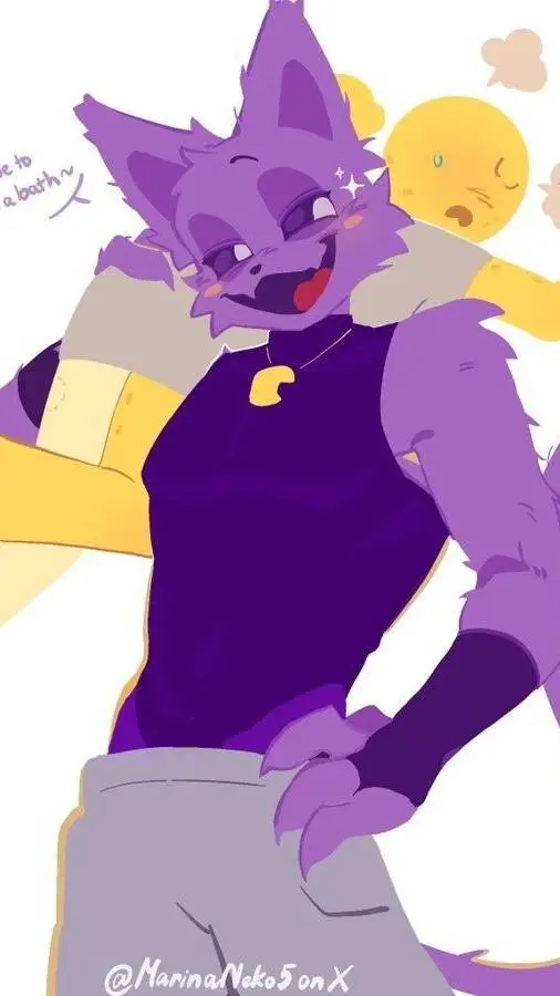 ai character: catnap seu irmão  background