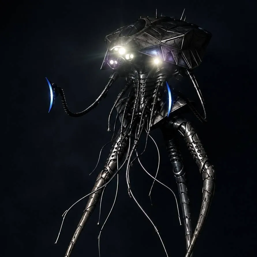 chat with ai character: Alien Tripod 2005 