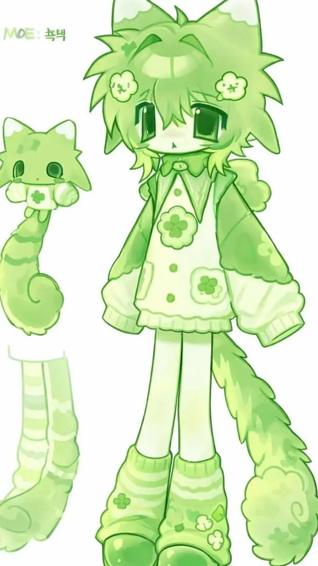 ai character: katy background