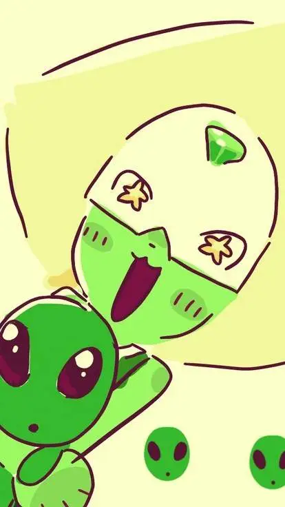 ai character: peridot background