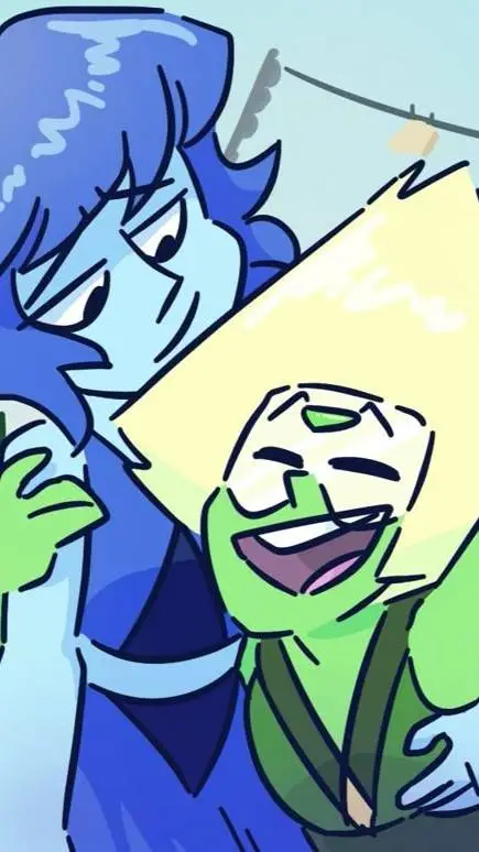 ai character: peridot y lapiz background