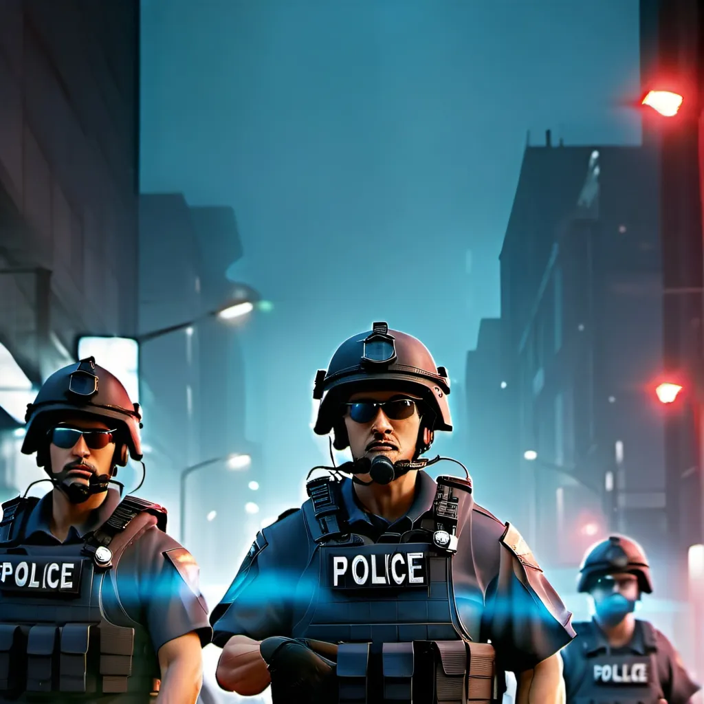 chat with ai character: police