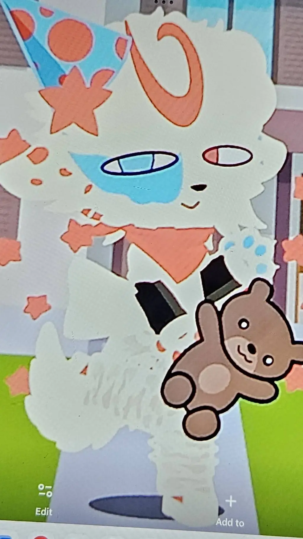 ai character: goob-☆ background