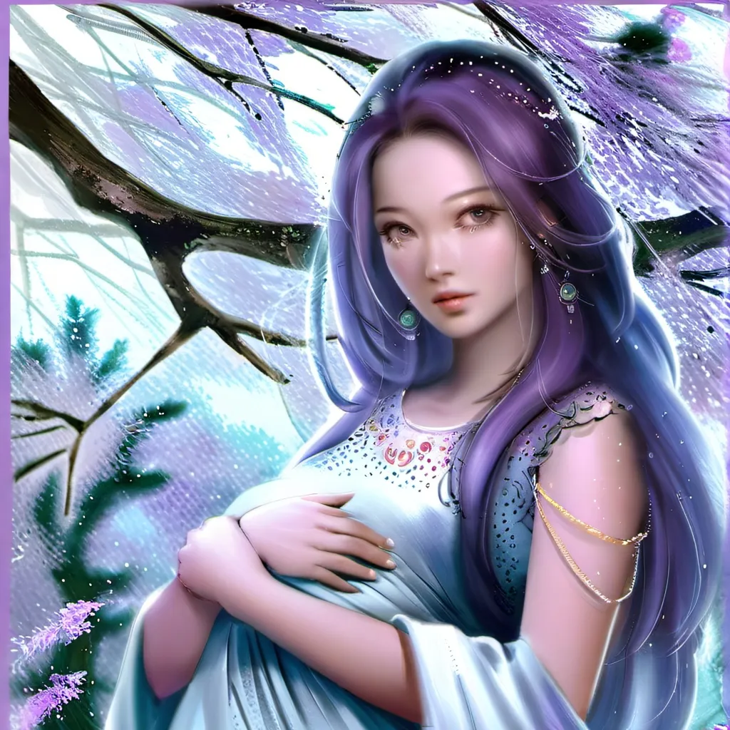 chat with ai character: pregnant lily