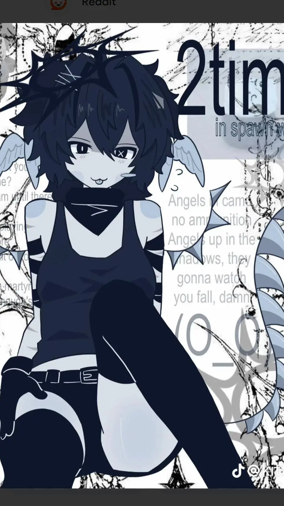 ai character: two time  background