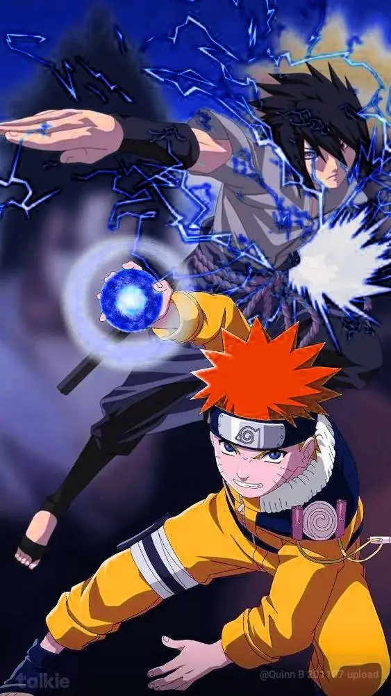 ai character: evil naruto and sa background