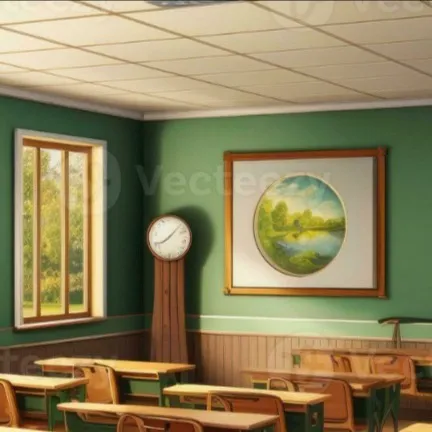 chat with ai character: Classroom 386 
