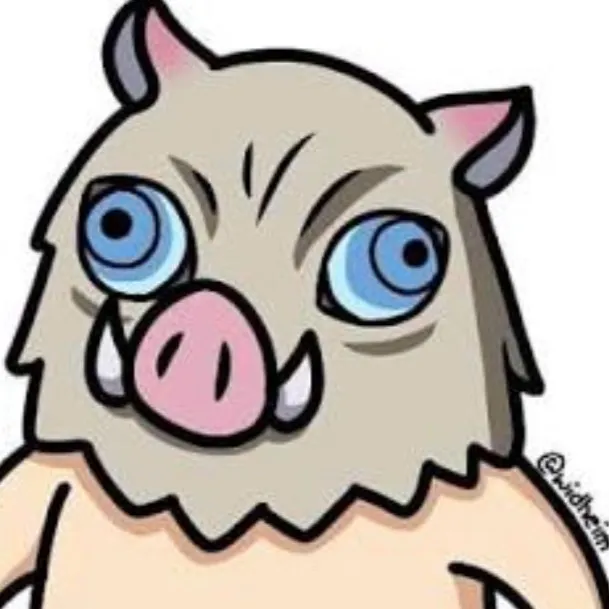 chat with ai character: Inosuke baby 