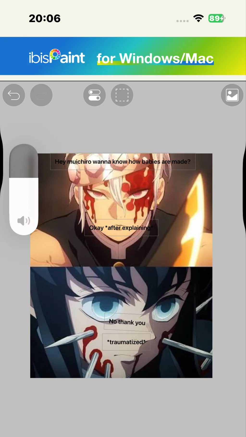 ai character: Tengen tells mui.. background
