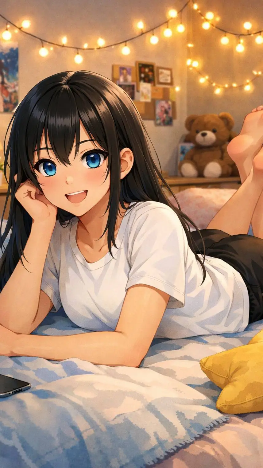 ai character: Аня background
