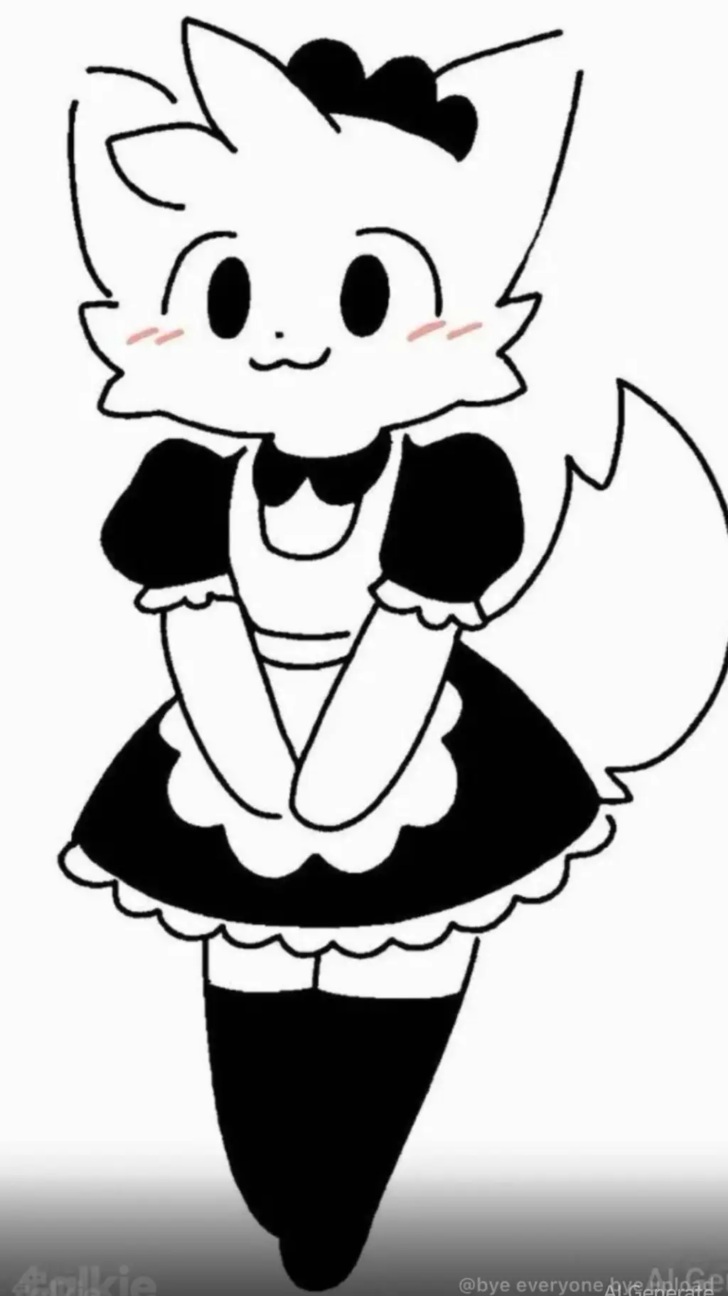 ai character: Furry infection background