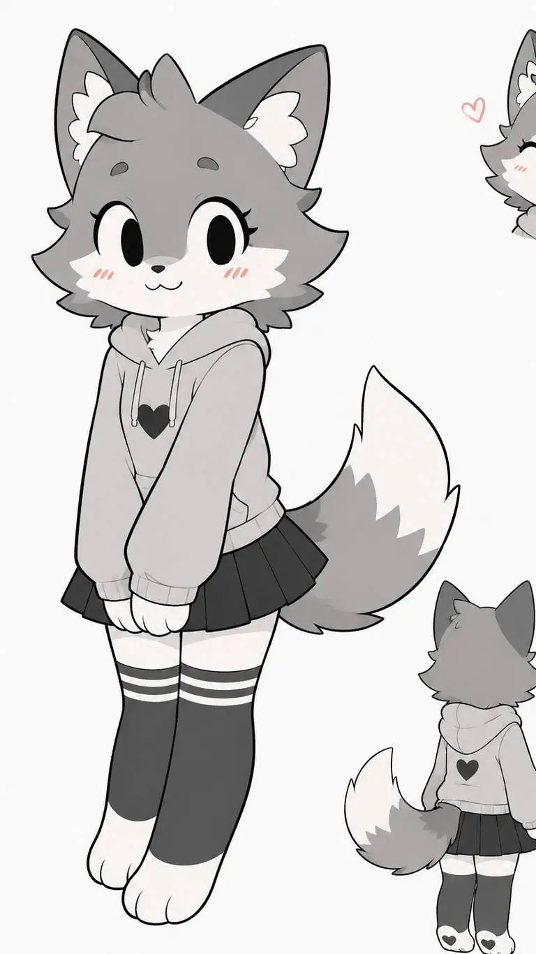 ai character: Luna background