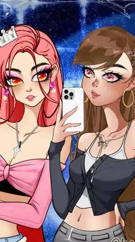 ai character: Ary y rocio background