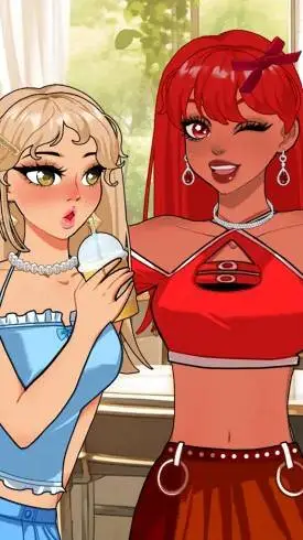 ai character: inna x michel background
