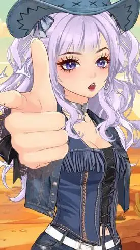 ai character: Sarita vaquera  background