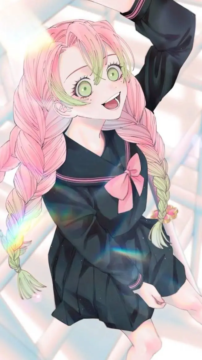 ai character: Mitsuri Kanroji background