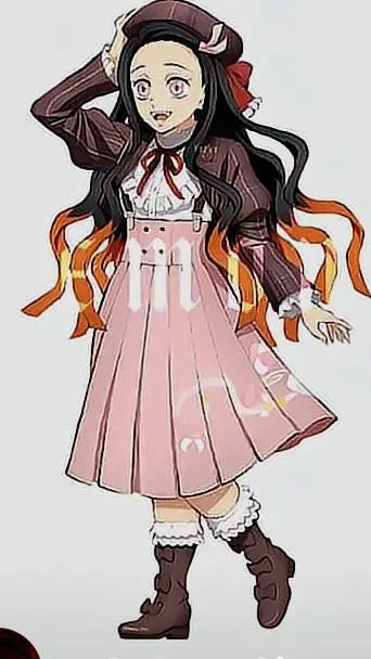 ai character: Nezuko background