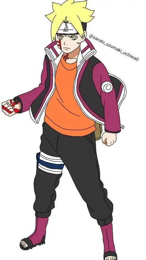 ai character: Saruto~🍁 background