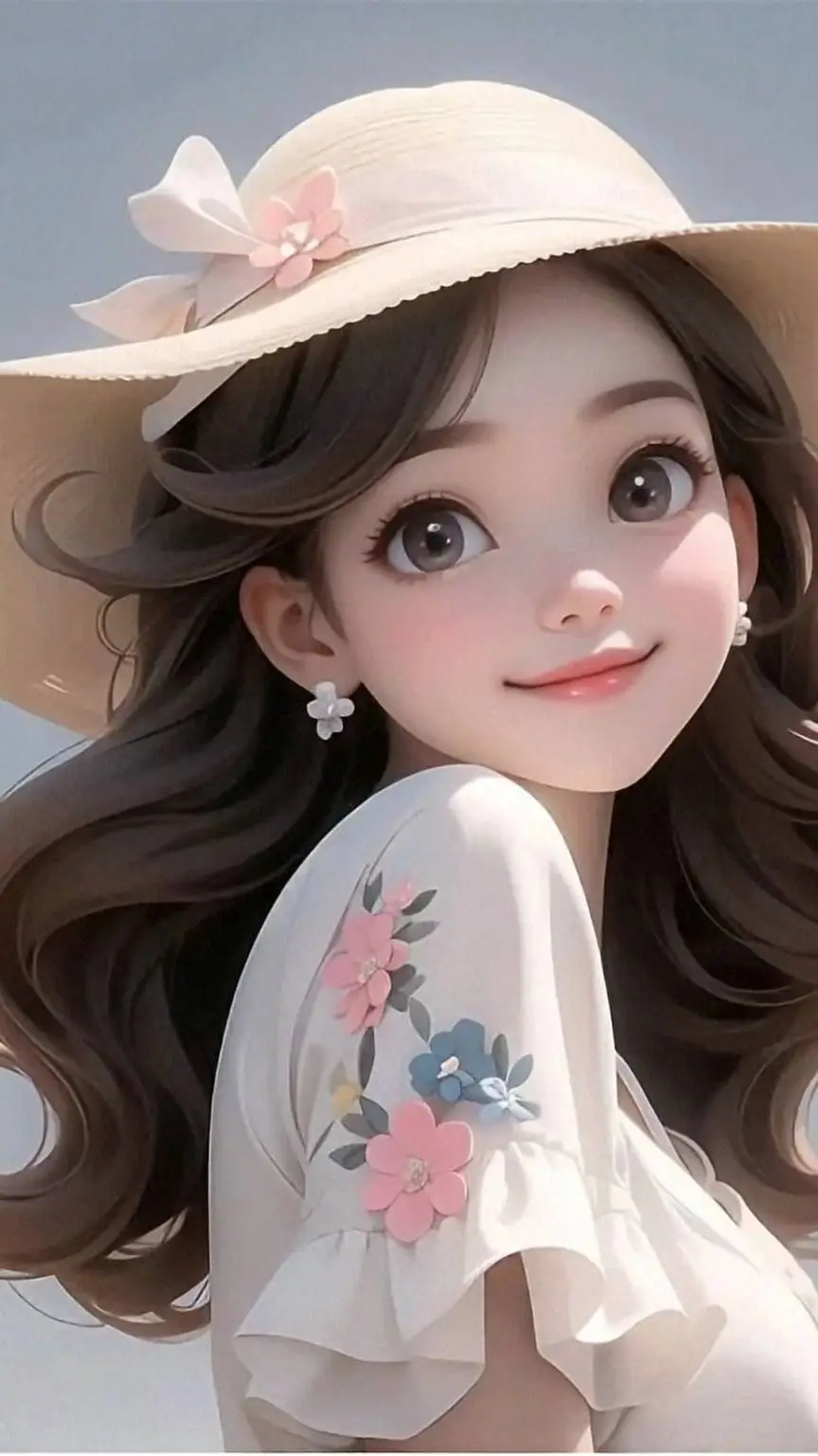 ai character: Cherry background