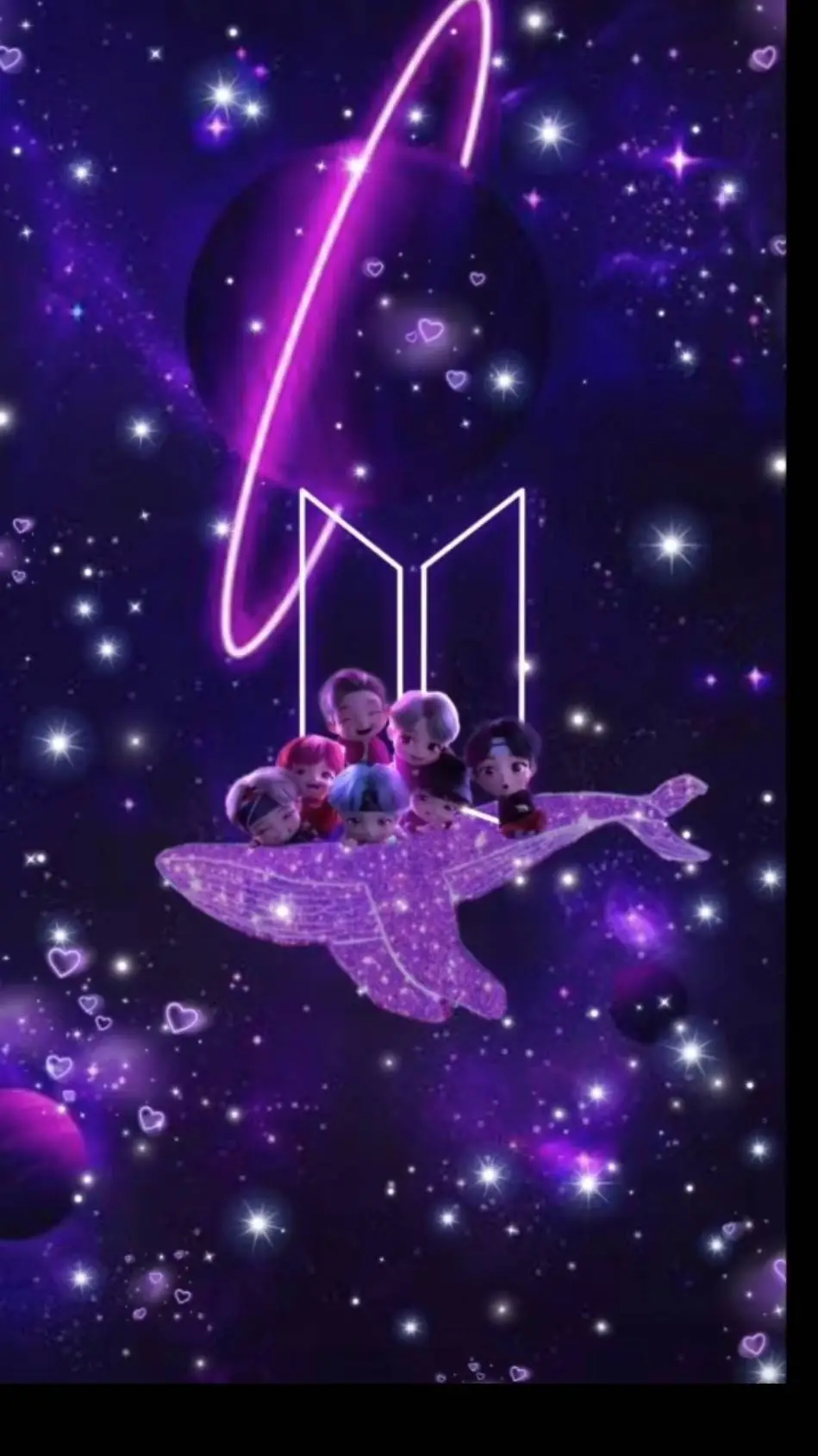 ai character: BTS background