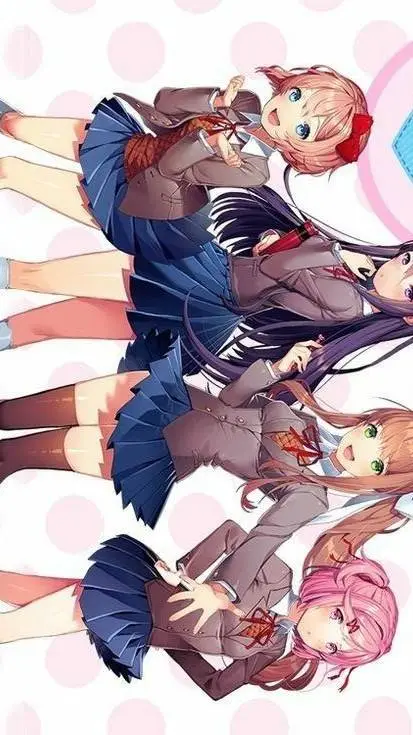 ai character: doki doki  background