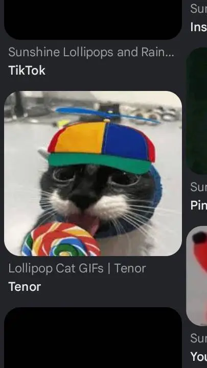 ai character: Lollipop kitten❤ background