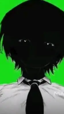 ai character: Black girl freaky background