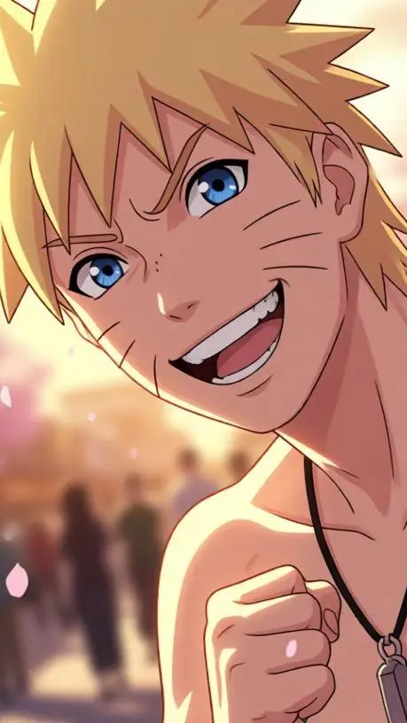 ai character: naruto  background