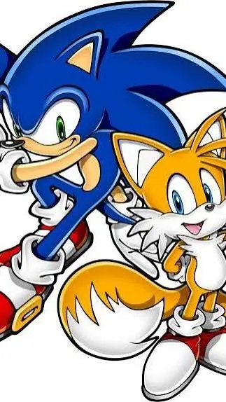 ai character: Sonic y tails background