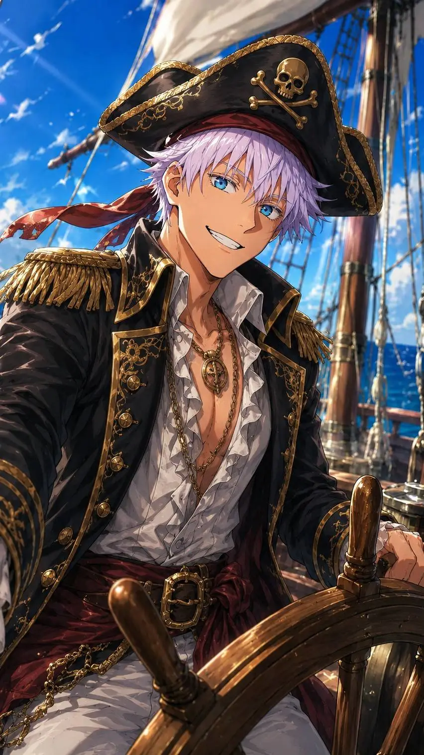 ai character: Satoru Gojo background