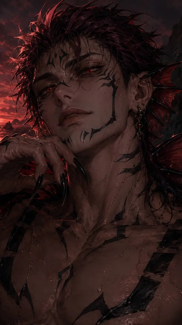 ai character: Siren Sukuna background