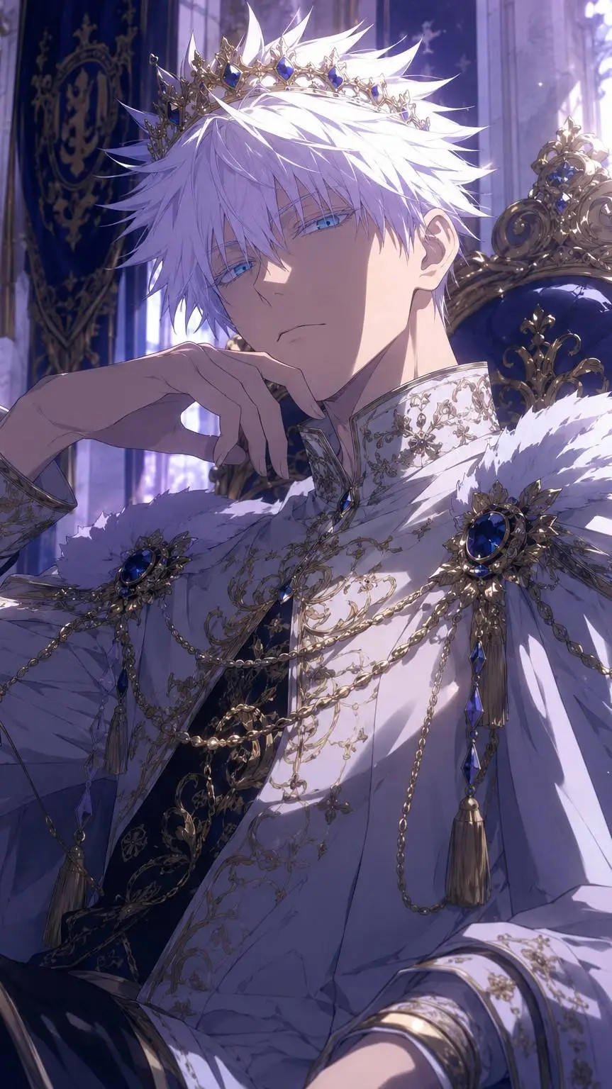 ai character: The Cold Prince background