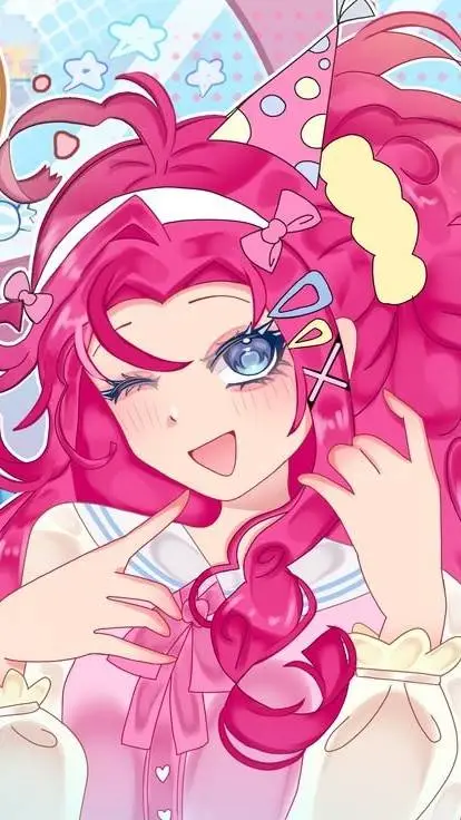 ai character: 🎊 Pinkie Pie 🎊 background
