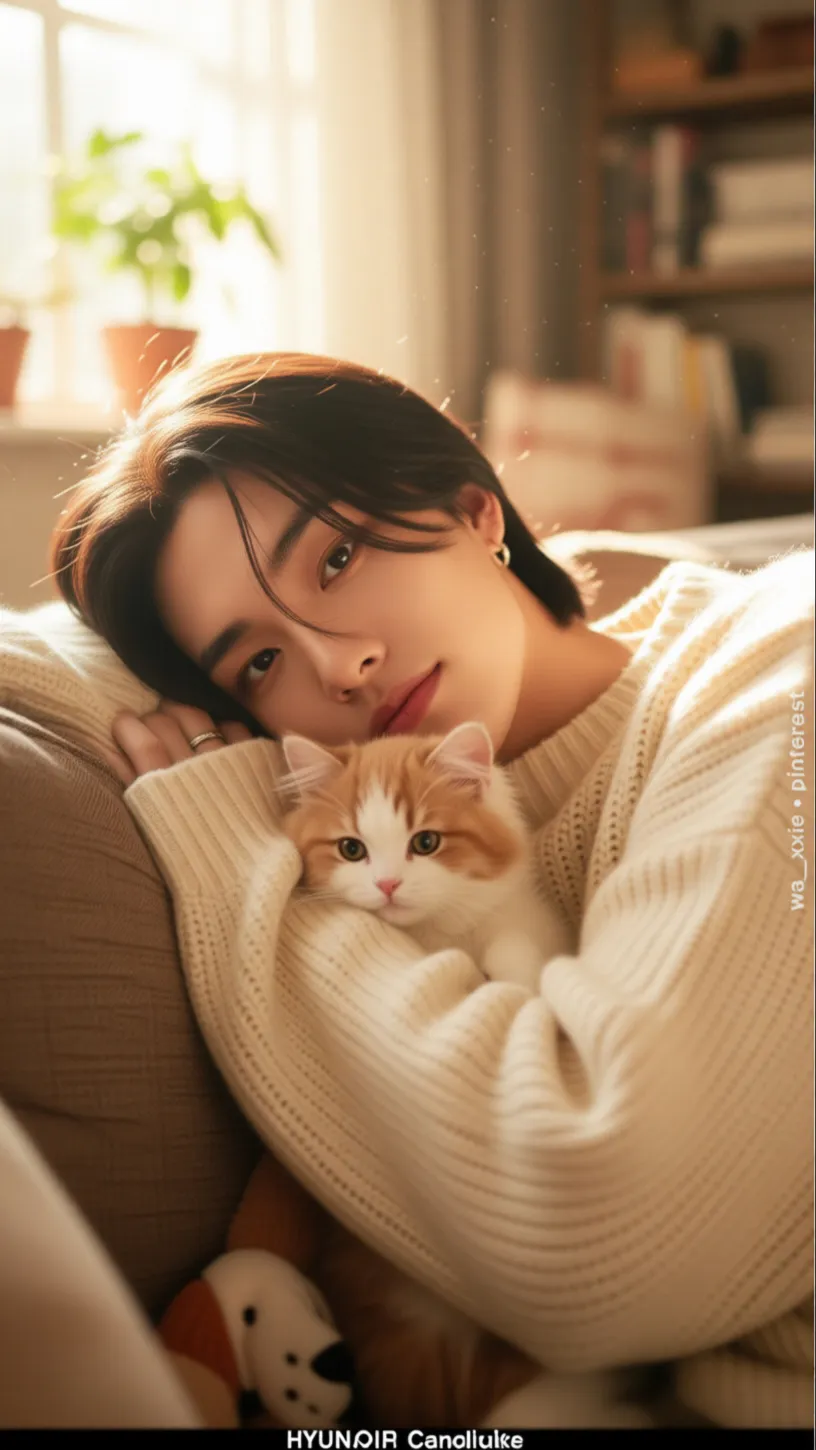 ai character: Hyunjin bully background