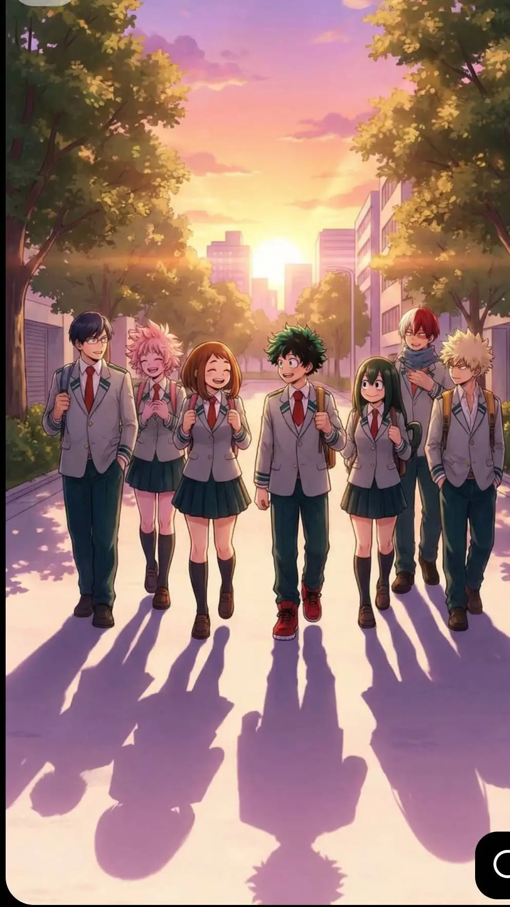 ai character: mha bal de promo  background