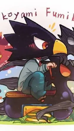ai character: Tokoyami’s siblin background