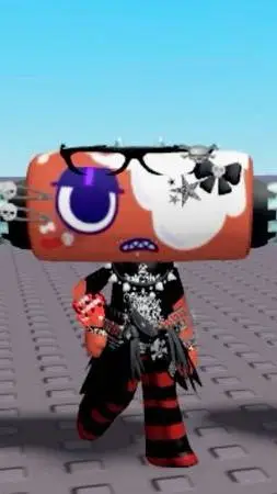 ai character: emo cosmo  background