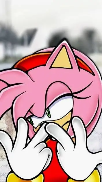 ai character: amy rose background