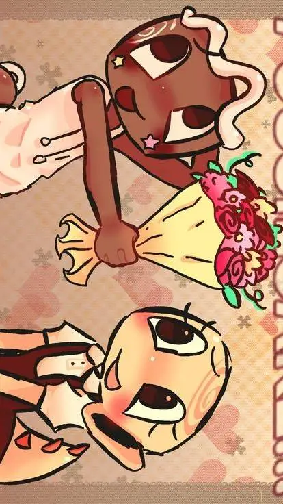 ai character: fossil cake background