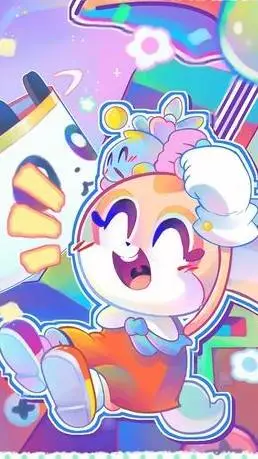 ai character: cream the rabbit  background