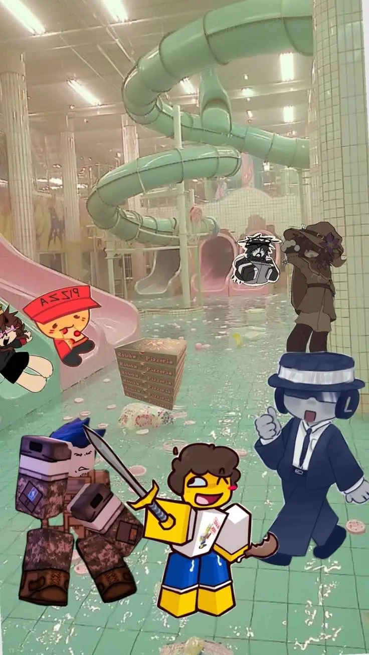ai character: Forsaken backrooms background