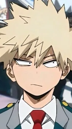 ai character: Katsuki bakugo  background