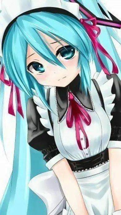 ai character: Hatsune miku background
