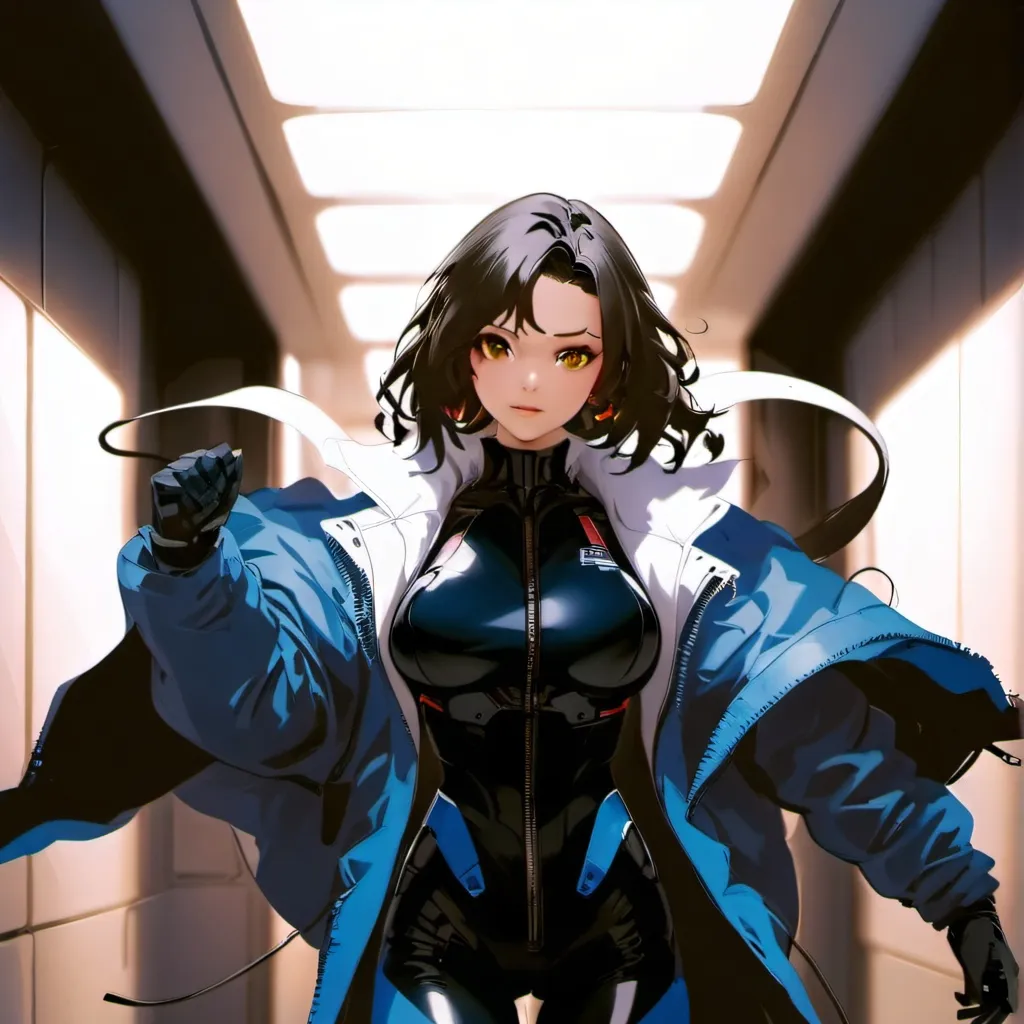 chat with ai character: techy suit