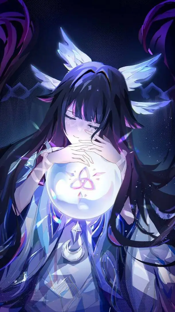 ai character: uppermoons  background