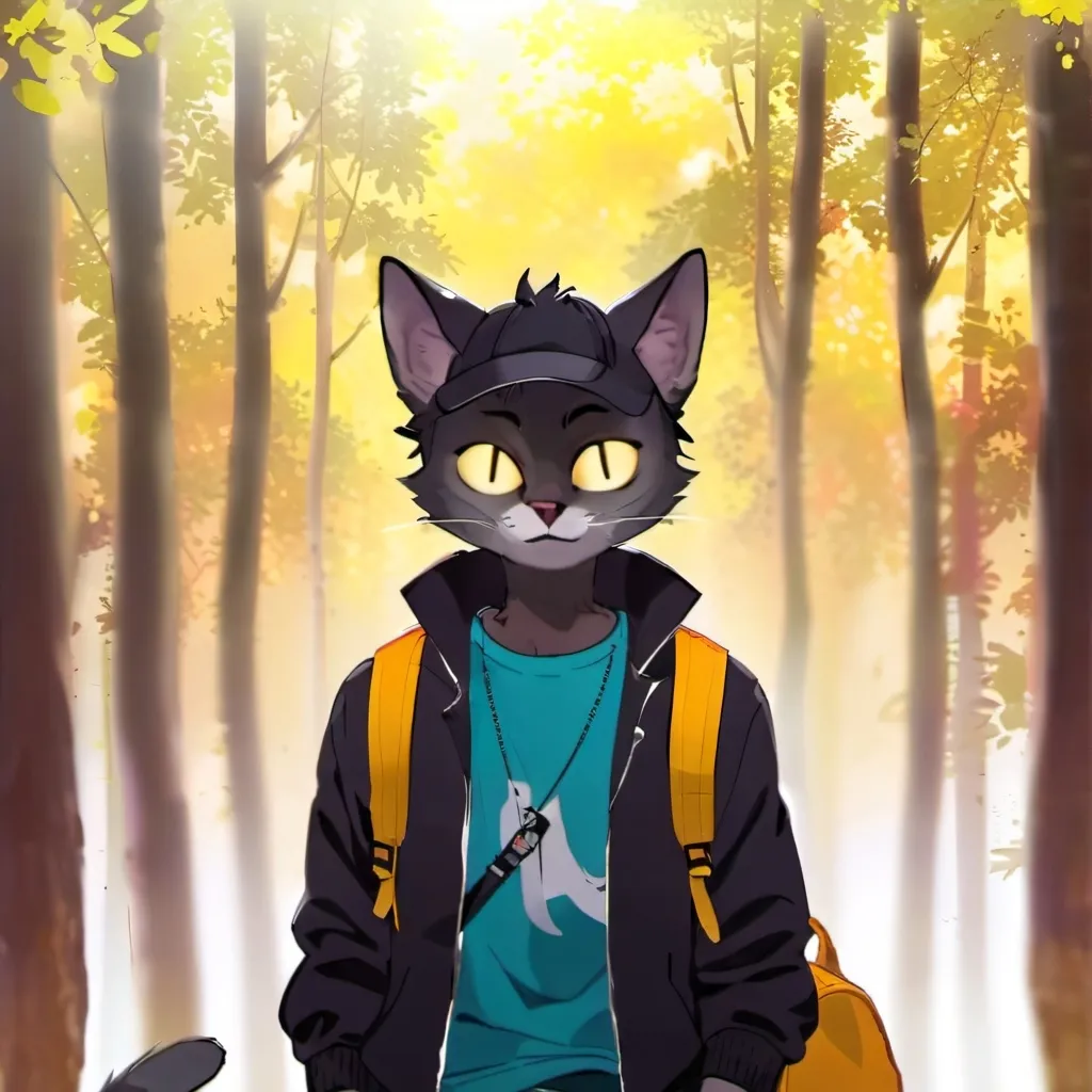 chat with ai character: cartoon cat 2.0 