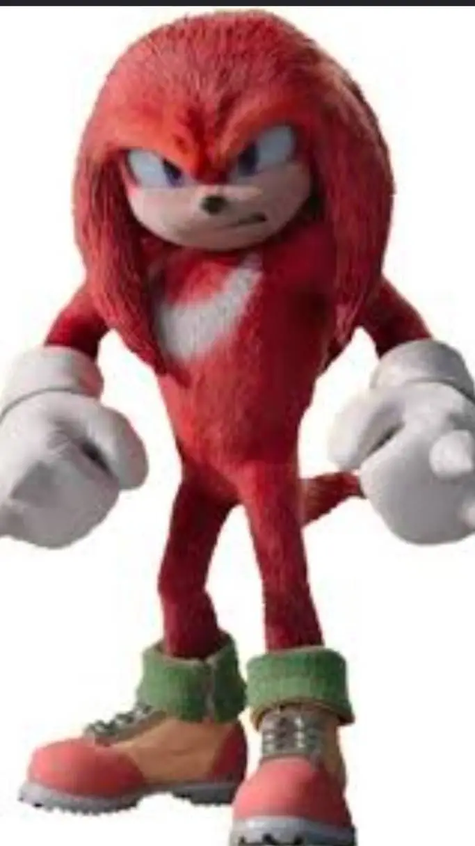 ai character: knuckles  background